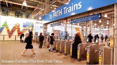 A fully operating Path train station has already been built at the World Trade Center