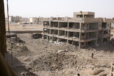 Iraq Army barracks Mosul March, 23, 2008.